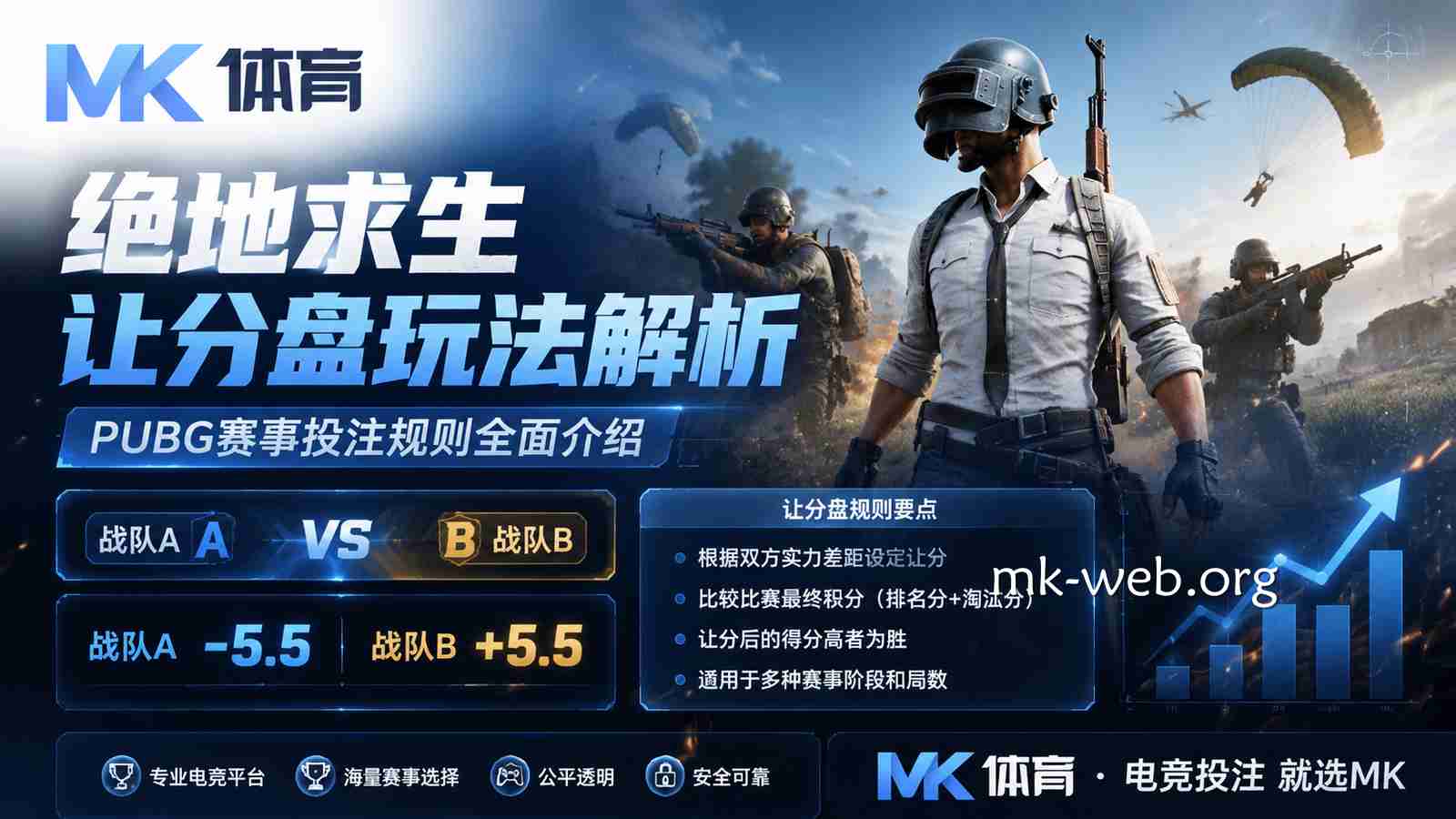 MK体育《绝地求生》让分盘玩法解析：PUBG赛事投注规则全面介绍